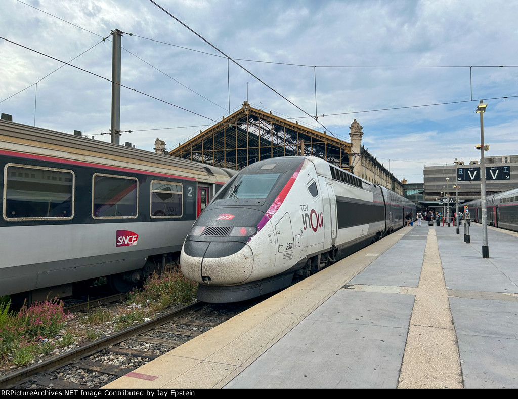 Our ride from Paris rests at Marseille Saint-Charles